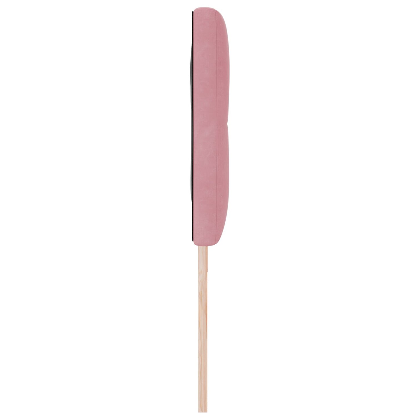 Hoofdbord Met Knopen Velours Roze 180 cm Laag hoofdbord