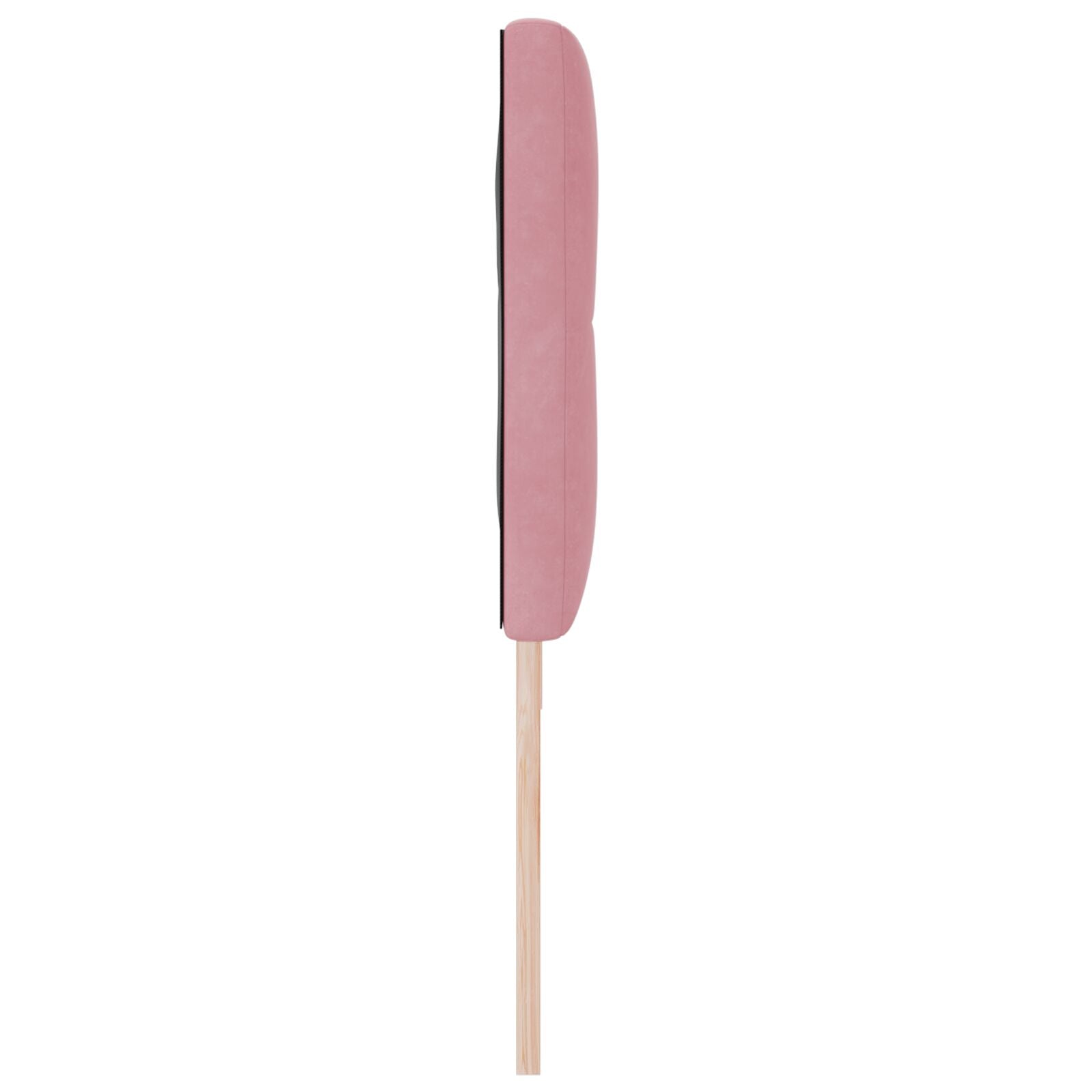 Hoofdbord Met Knopen Velours Roze 180 cm Laag hoofdbord