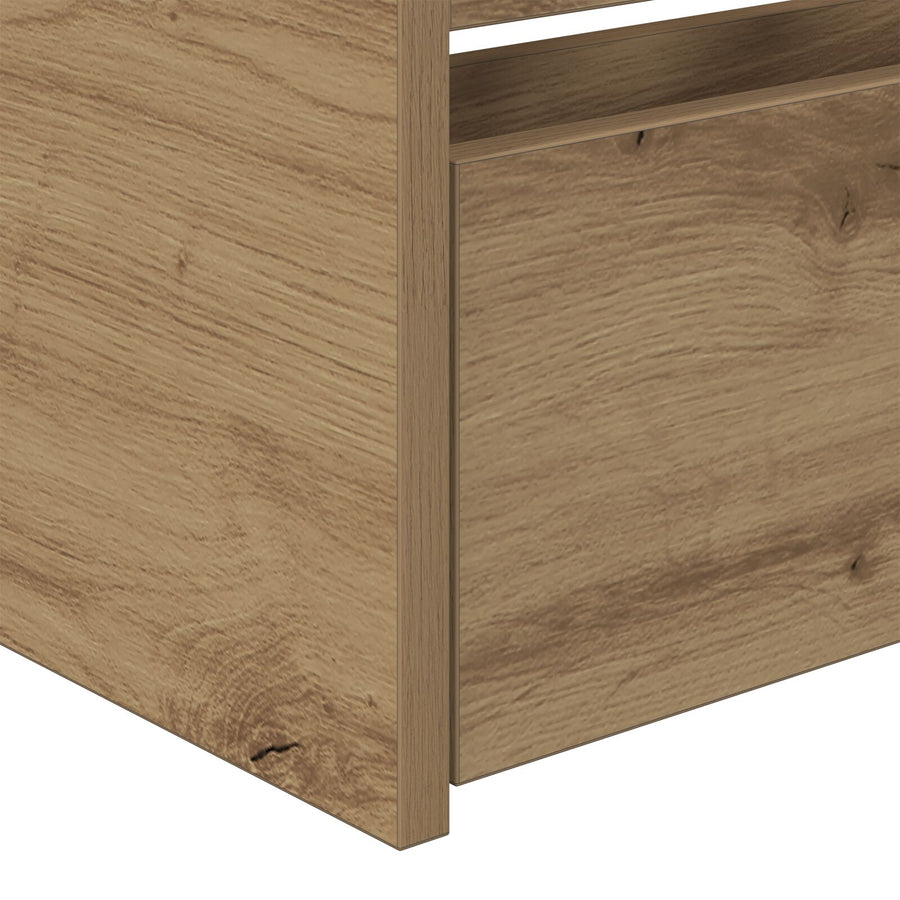 Daybed In Artisanale Eik Artisanale Eik Bewerkt Hout 100 X 200 Cm Ambachtelijk Eiken