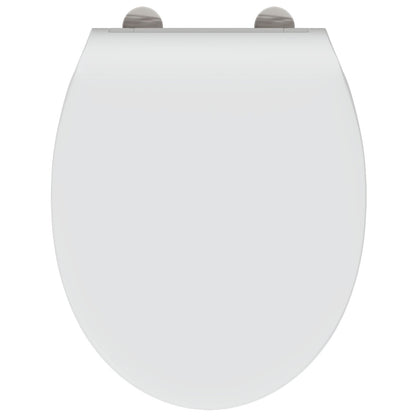 Snelsluiting Toiletbril Met Zachte Sluiting Duroplast Wit