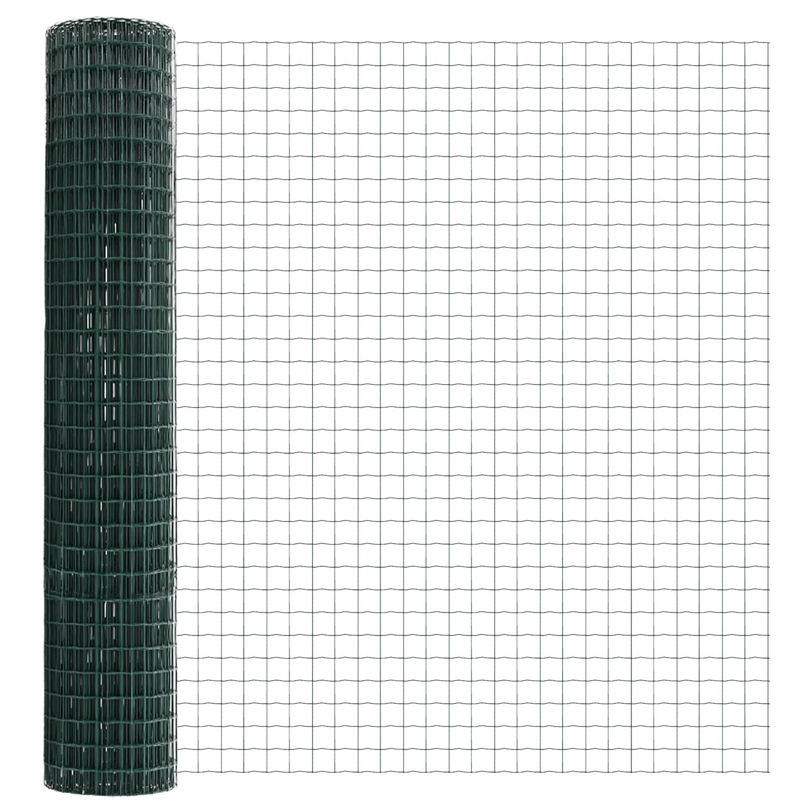 Euro Tuinhek Set Set Van 2 Groen Staal 10 X 1.6 M Robuust