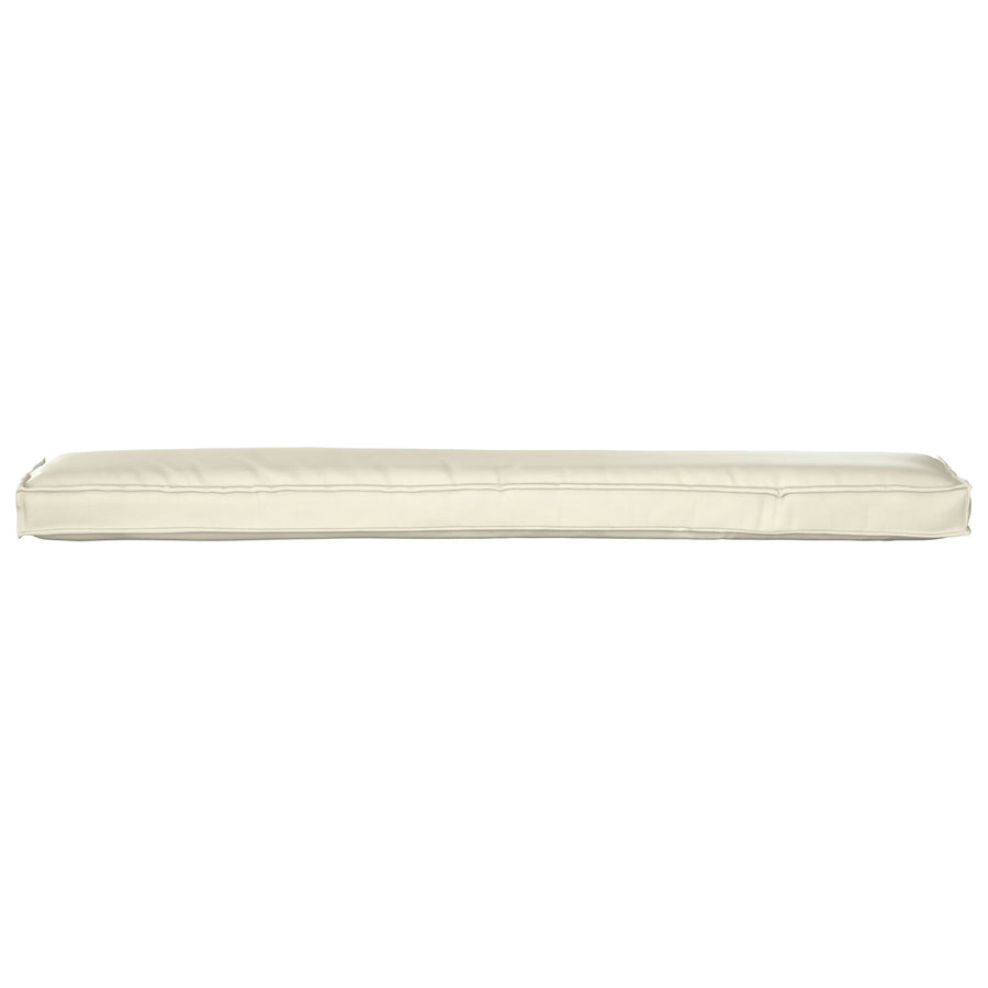 Palletkussens Voor Bank 2 Stuks 200X40X8 Cm Oxford Stof Crème