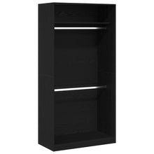 Zwarte Eiken Kast - 100X50X200 Cm