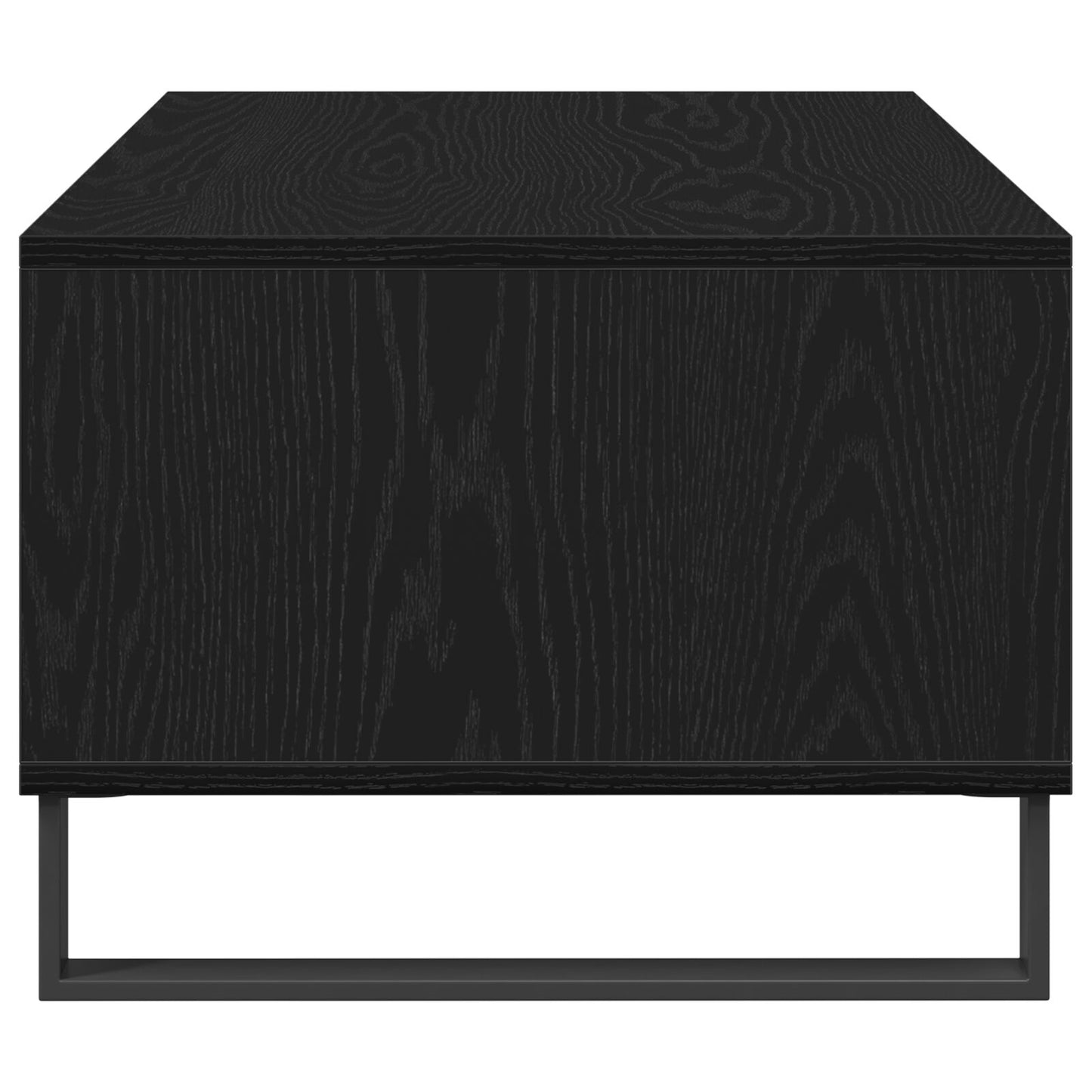 Salontafel 90X50X36,5 Cm Engineered Wood Zwart eiken