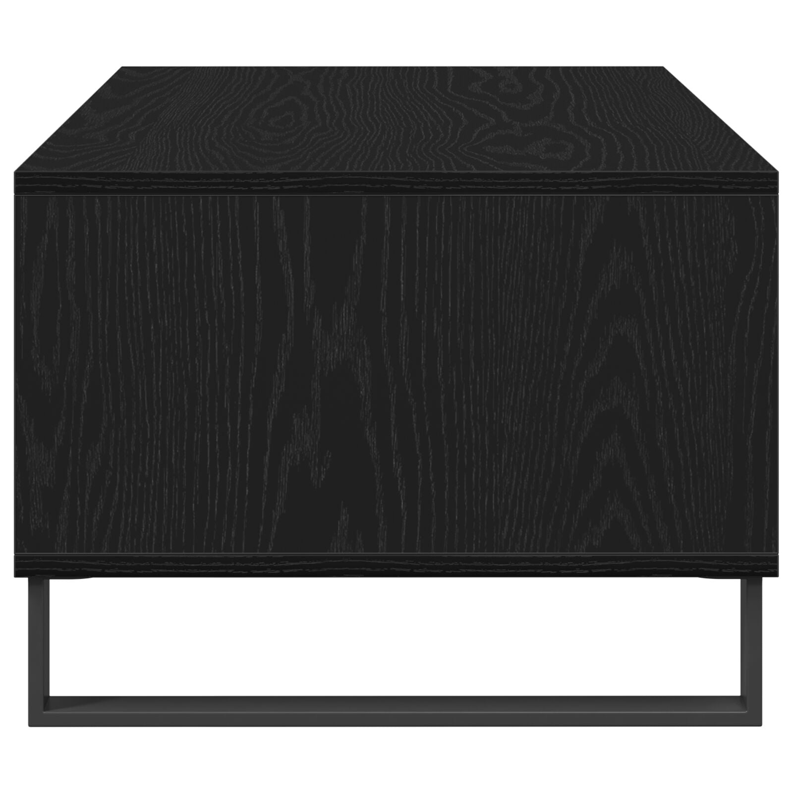 Salontafel 90X50X36,5 Cm Engineered Wood Zwart eiken