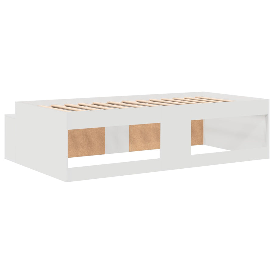 Opslag Bedframe Wit 80X200 Cm
