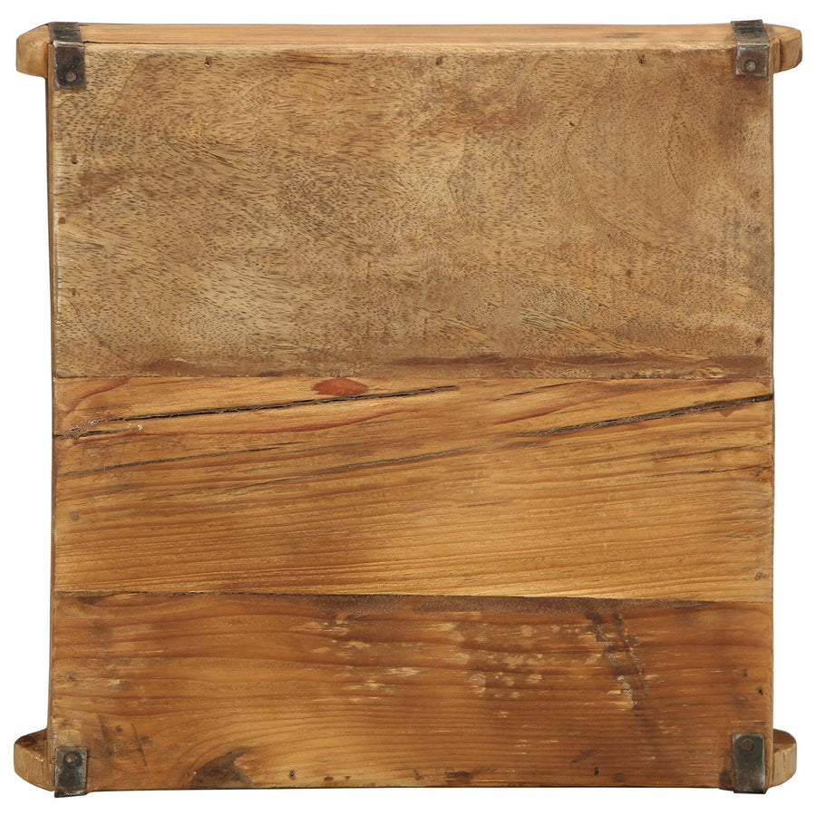 Dienbladen 4 Stuks 31X29X10 Cm Massief Hout Gerecycled 29 x 31 x 10 cm