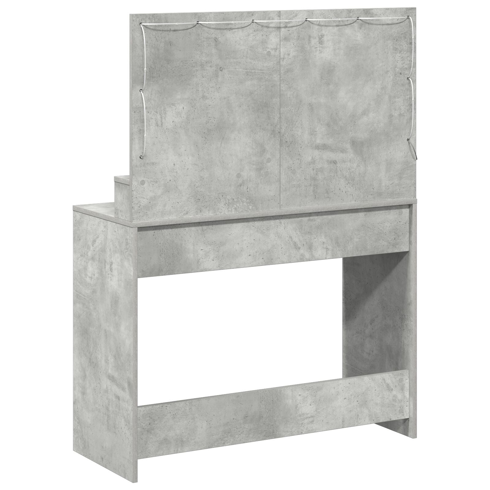 Kaptafel Met Led-Verlichting - Betonnen Grijs - Beton grijs 100 x 41 x 135 cm