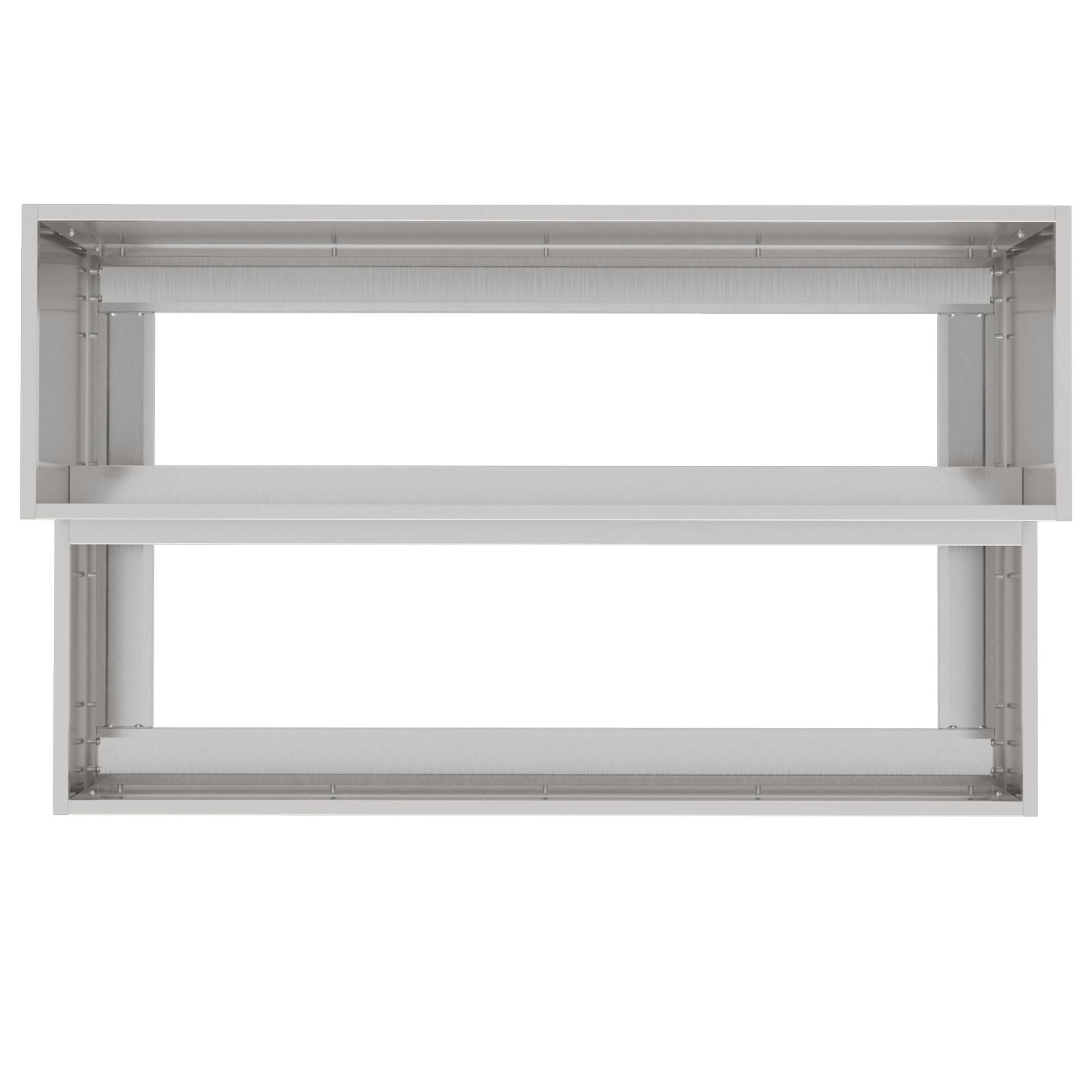 Tuinplanter 2-Tier 100 x 60 x 45 cm Roestvrijstaal