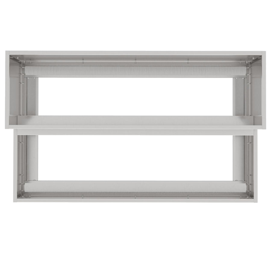 Tuinplanter 2-Tier 100 x 60 x 45 cm Roestvrijstaal