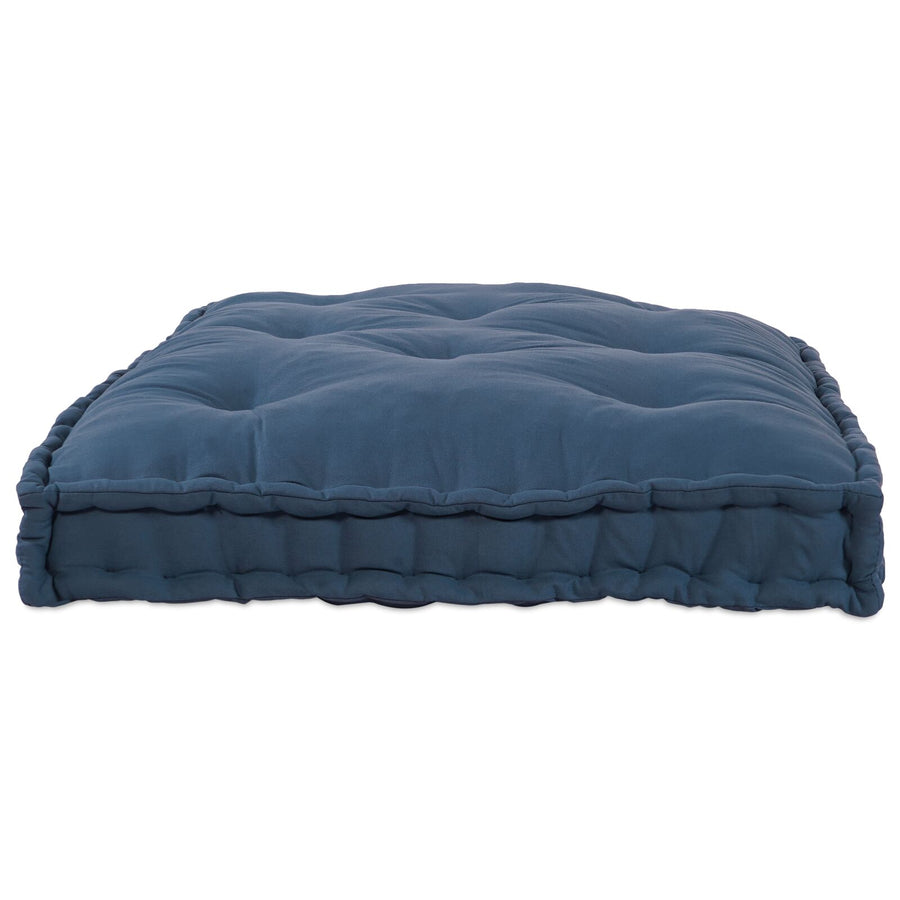 Pallet Sofa Kussen Blauw Stof Indigo Enkel kussen