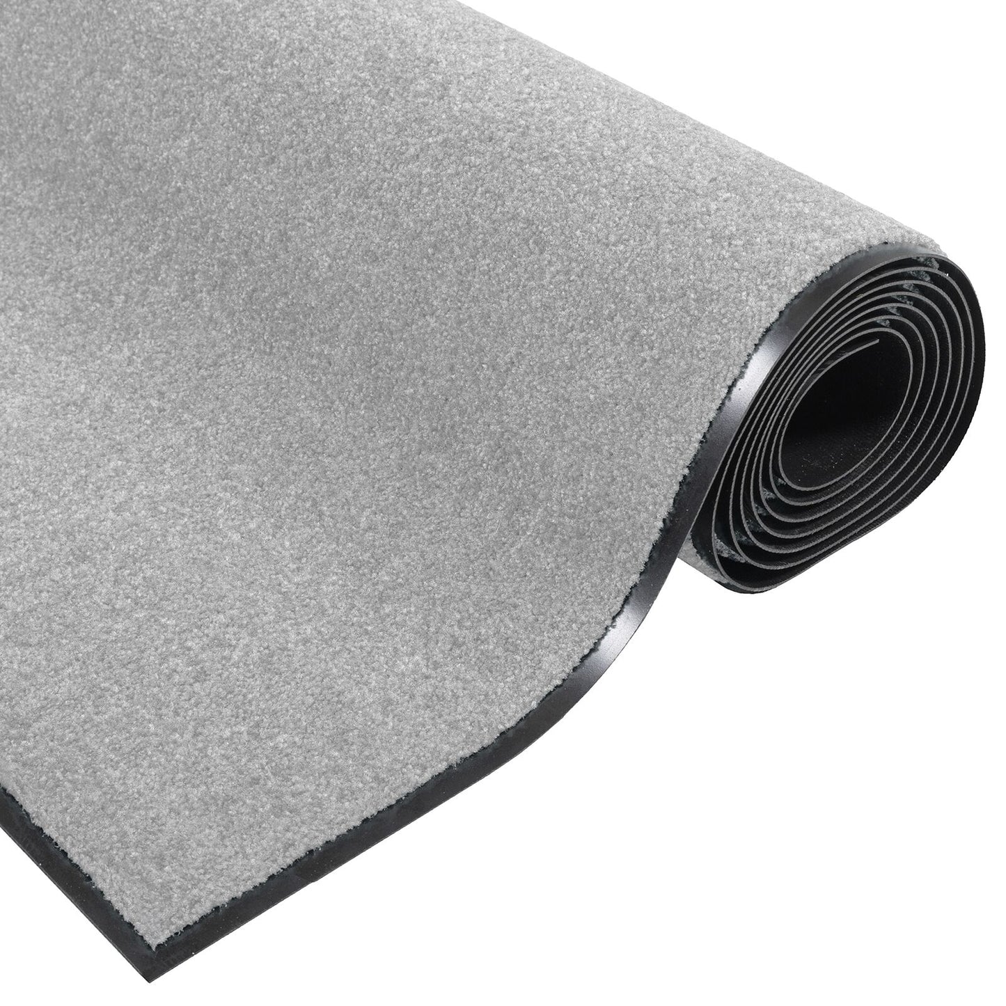 Deurmat Rechthoekig Grijs 120X250 Cm