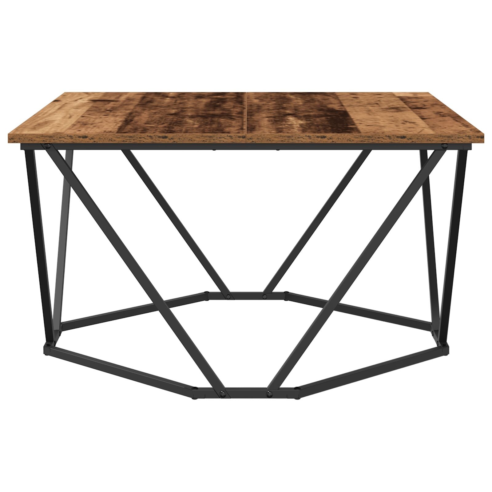 Salontafel Massief Gerecycled Hout Medium Oud hout