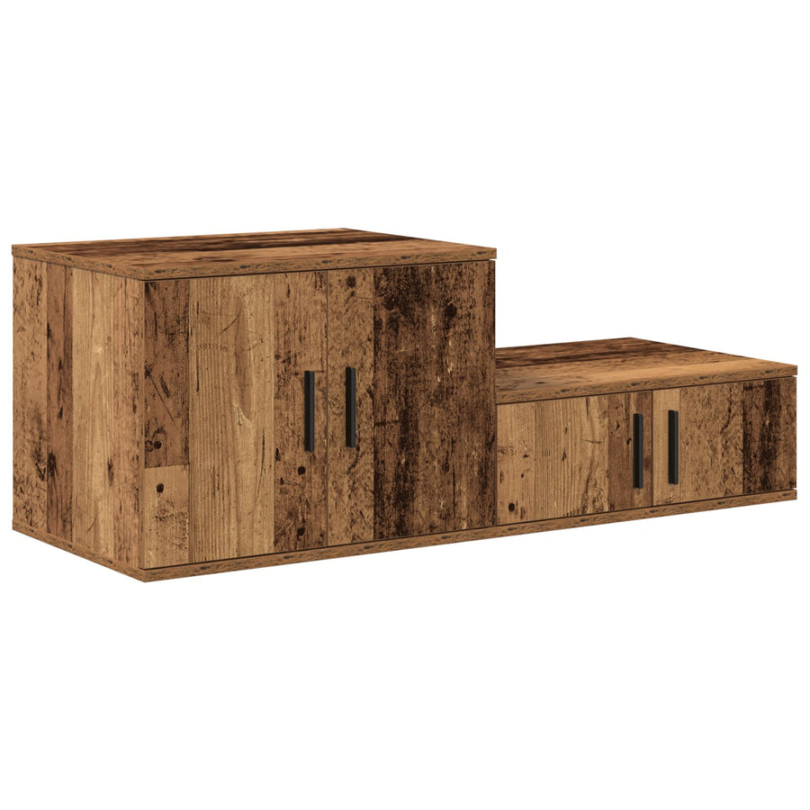 Opbergkast Oude Hout Gemaakt Van Geengineerd Hout Oud hout 103 x 41 x 40 cm