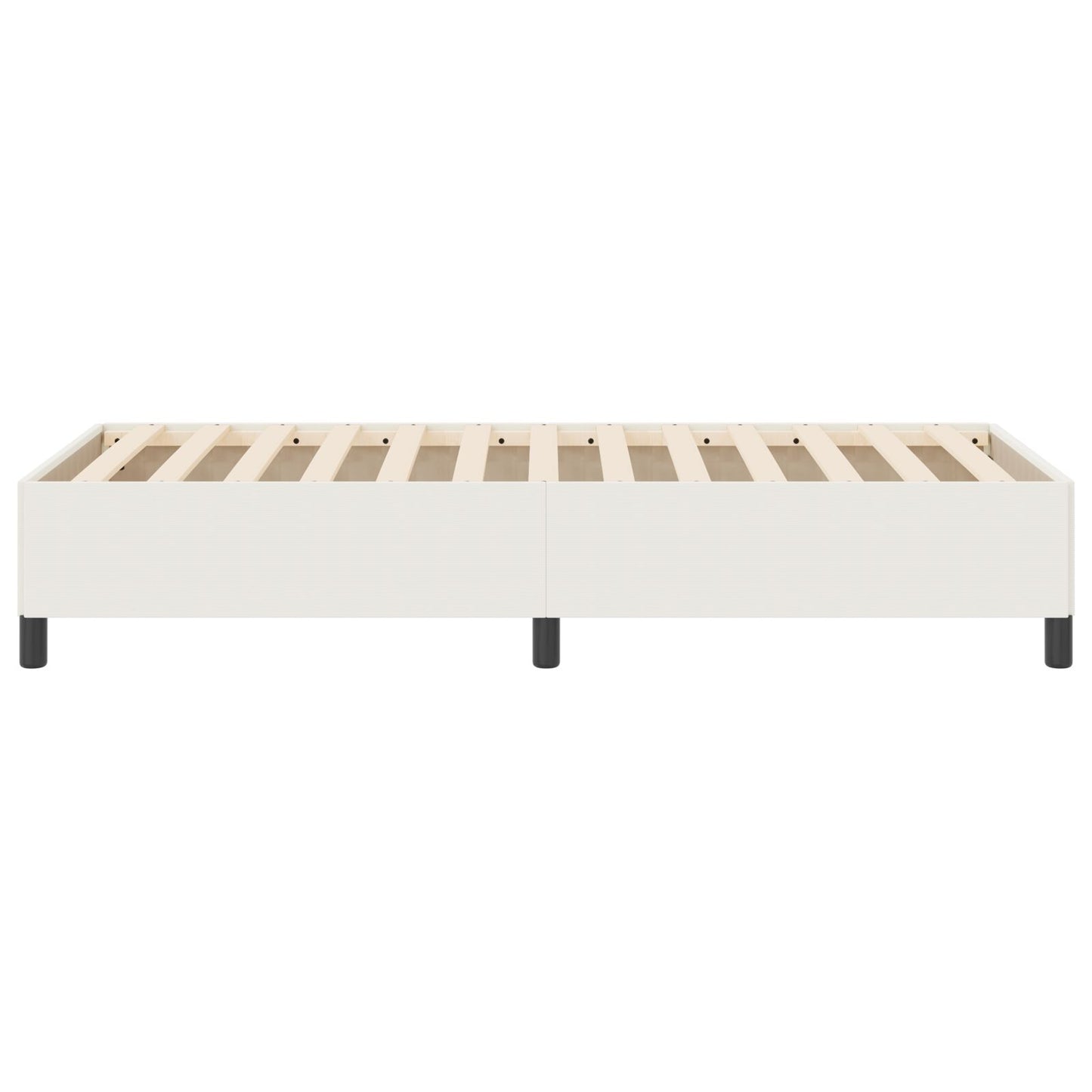 Bedframe Katoenen Velours Crème 80 x 200 cm