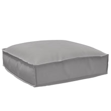 Buiten Kussen Polyester 50 X 50 X 12 Cm Afneembare Hoezen Grijs