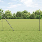 Hekwerk 140x2500 cm grijs PVC