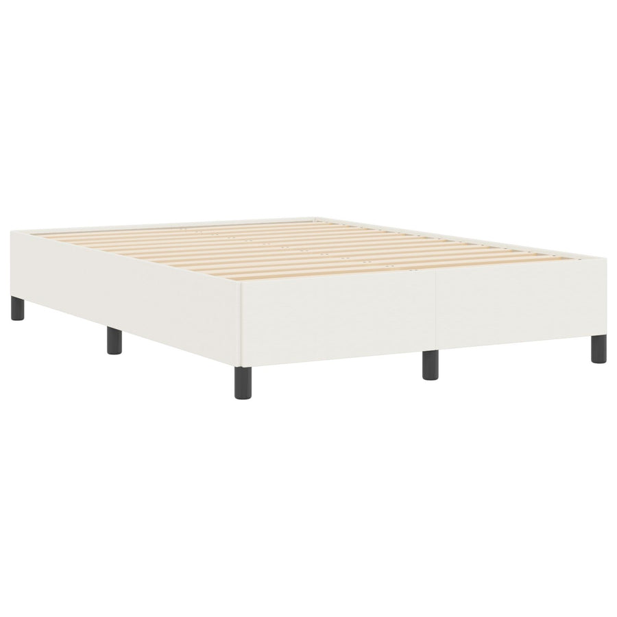 Bedframe Corduroy Stof Crème 160 x 200 cm