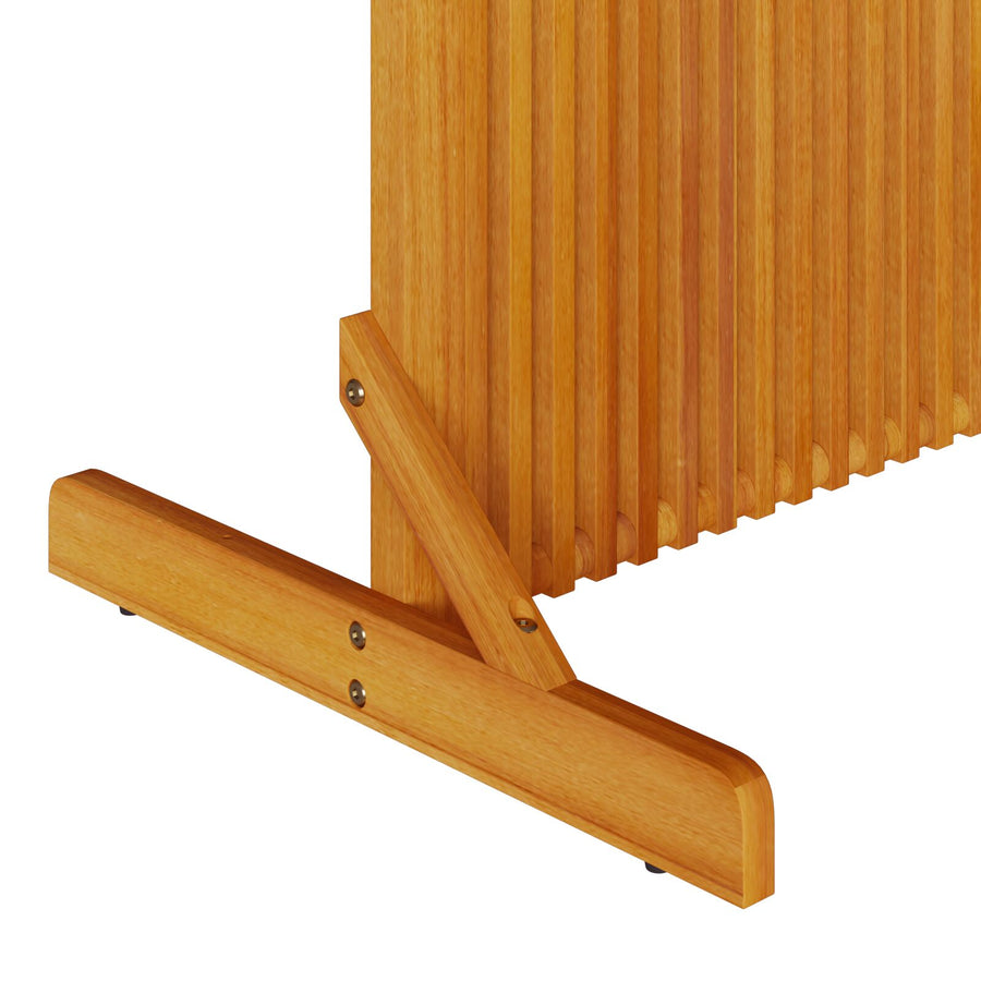 Privacy Scherm Binnen/Buiten Massief Acacia Hout 110 cm