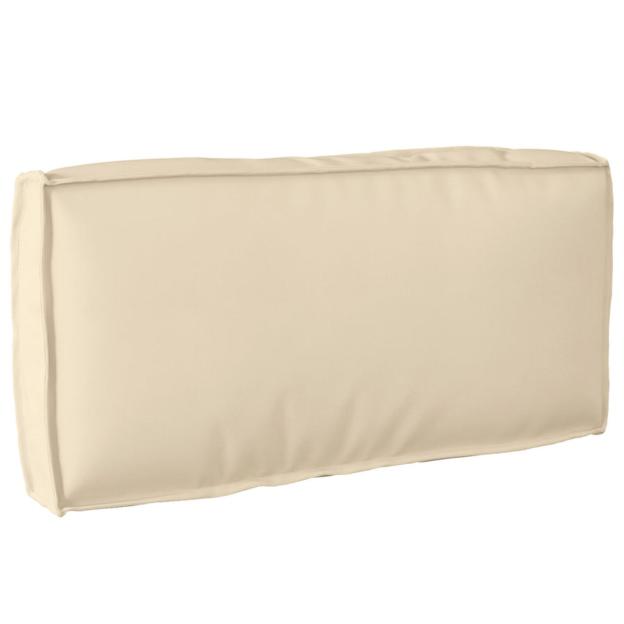 Palletkussen Voor Rugsteun 80X40X12 Cm Oxford Stof Beige