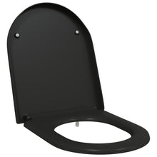 Toiletbril Met Snelle Release En Zachte Sluiting Duroplast Zwart
