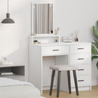Kaptafel 50x41x140 cm wit MDF