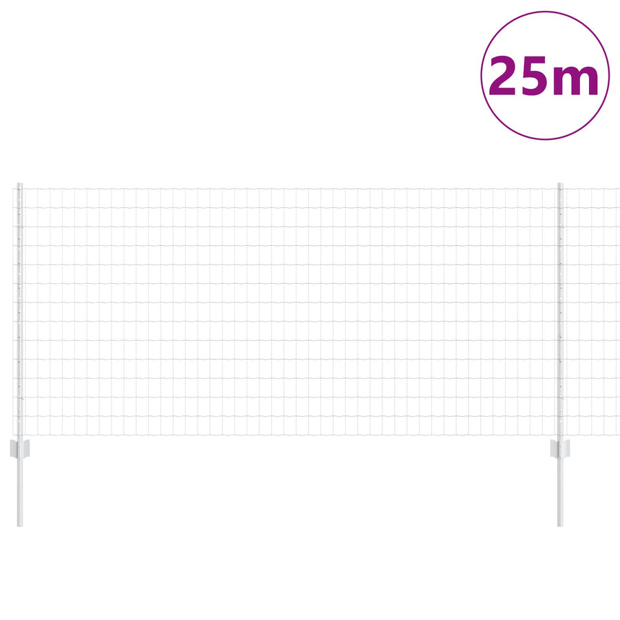 Tuinhekset Set Van 2 Gegalvaniseerd Staal 25 X 1 M Duurzaam