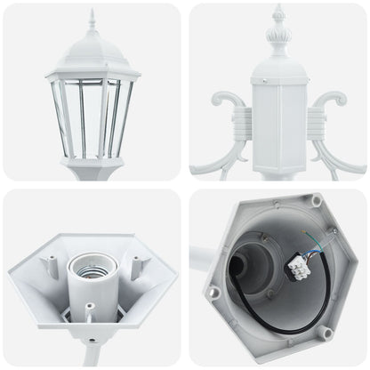 Buitenverlichting Metaal Groot Metalen Padverlichting 2 Wit