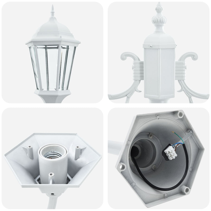 Buitenverlichting Metaal Groot Metalen Padverlichting 2 Wit