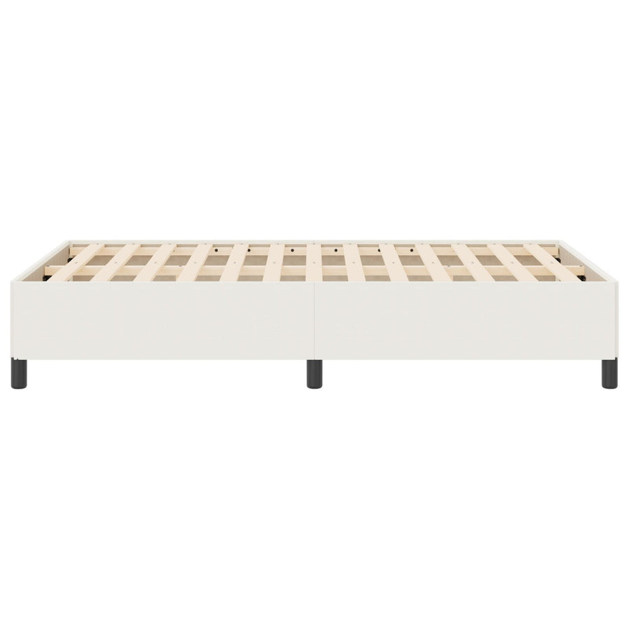 Bedframe Corduroy Stof Crème 120 x 190 cm
