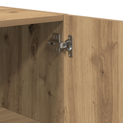 Wandkast 60X31,5X60 Cm Gelaagd Hout Artisan eiken