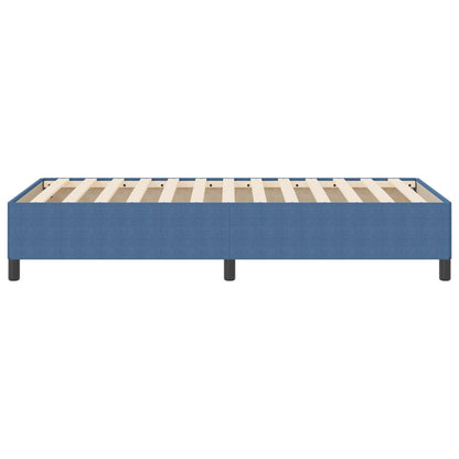 Bedframe Corduroy Stof Blauw 80 x 200 cm