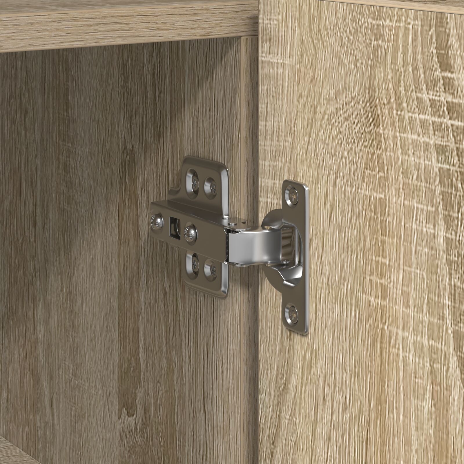 Dressoir Engineered Hout 116 X 30 X 75 Cm Dressoir Sonoma eiken