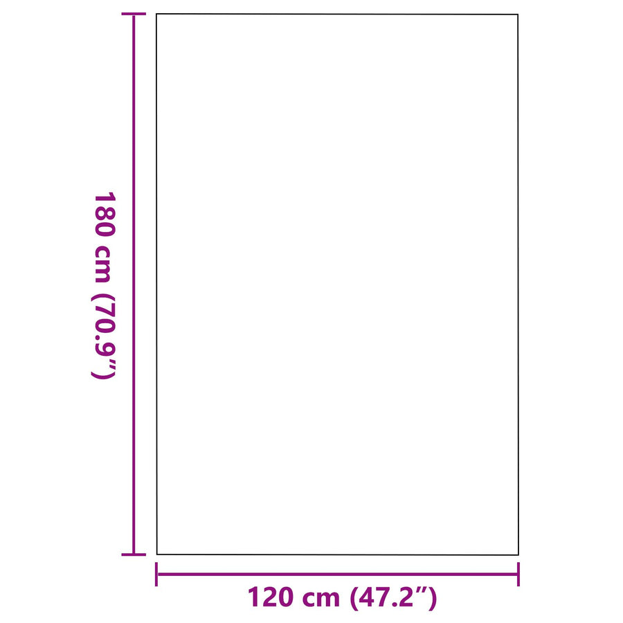 Deurmat Rechte Beige 120X180 Cm