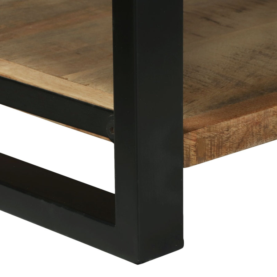 Opslagkisten Ruw Mango 80 X 35 X 45 Cm Massief ruw mangohout