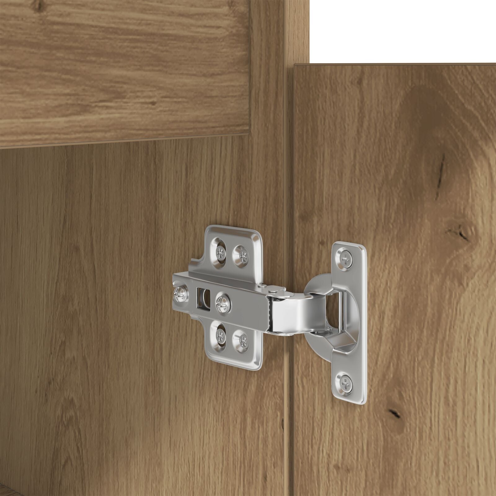 Bureau Artisan Eiken 140X49X76 Cm Bewerkt Hout