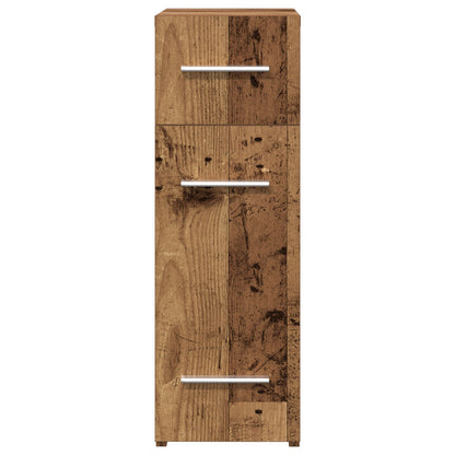 Apothekerskast Oud Hout 20X45,5X60 Cm Bewerkt Hout