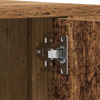 Tv-Kast Oud Hout 100X35X40 Cm Engineered Wood Oude hout