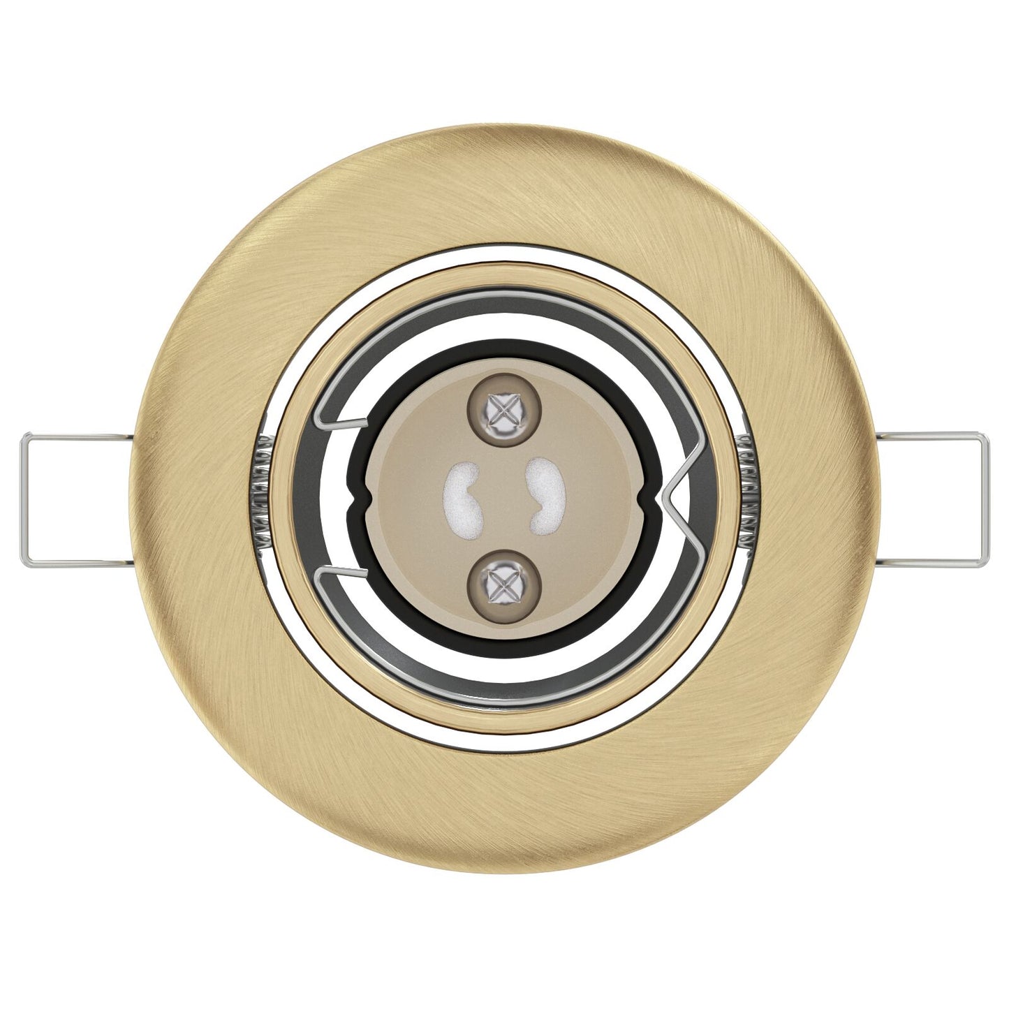 Lampen Set Van 12 Metaal 9 Cm Inbouw Plafondlampen Messing