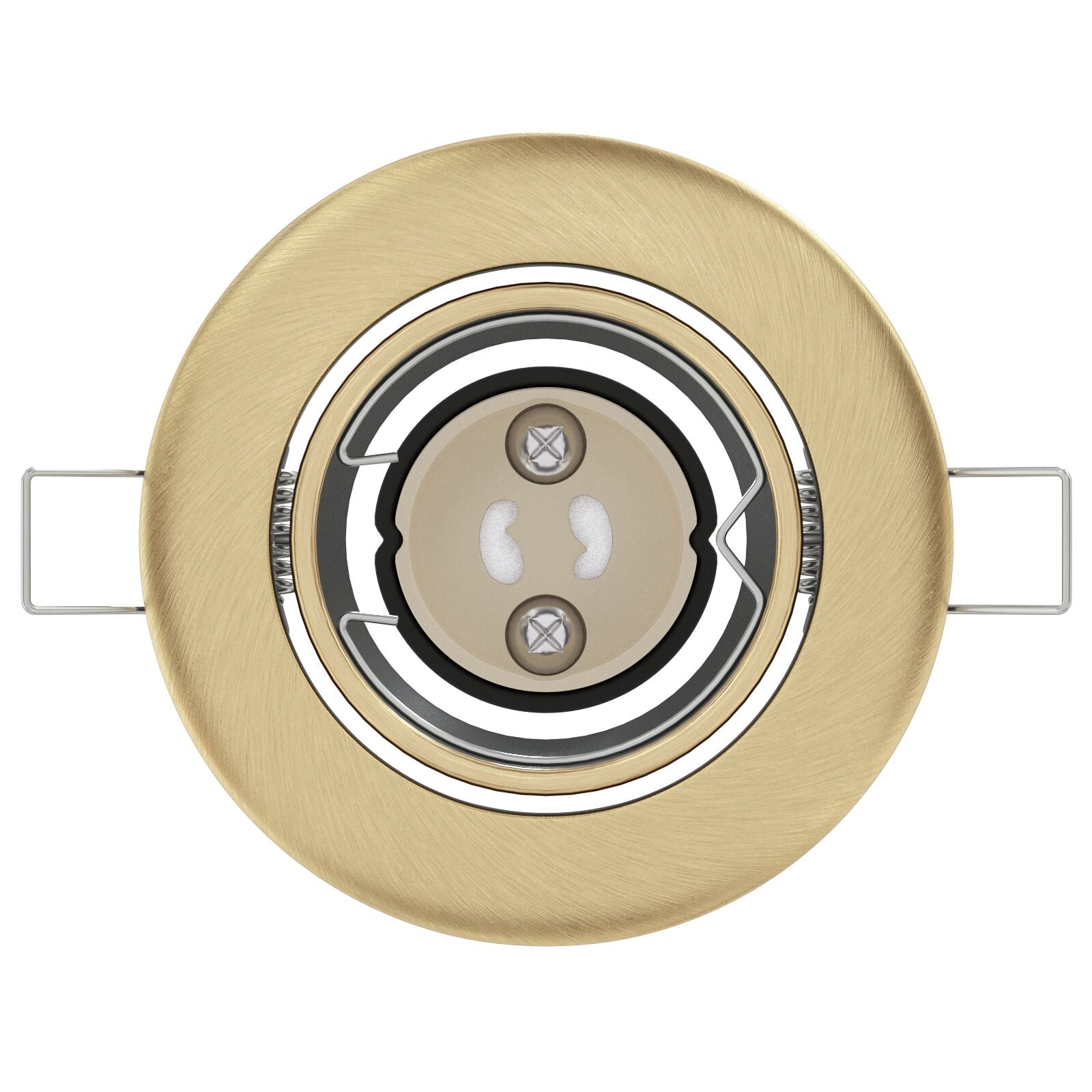 Lampen Set Van 12 Metaal 9 Cm Inbouw Plafondlampen Messing