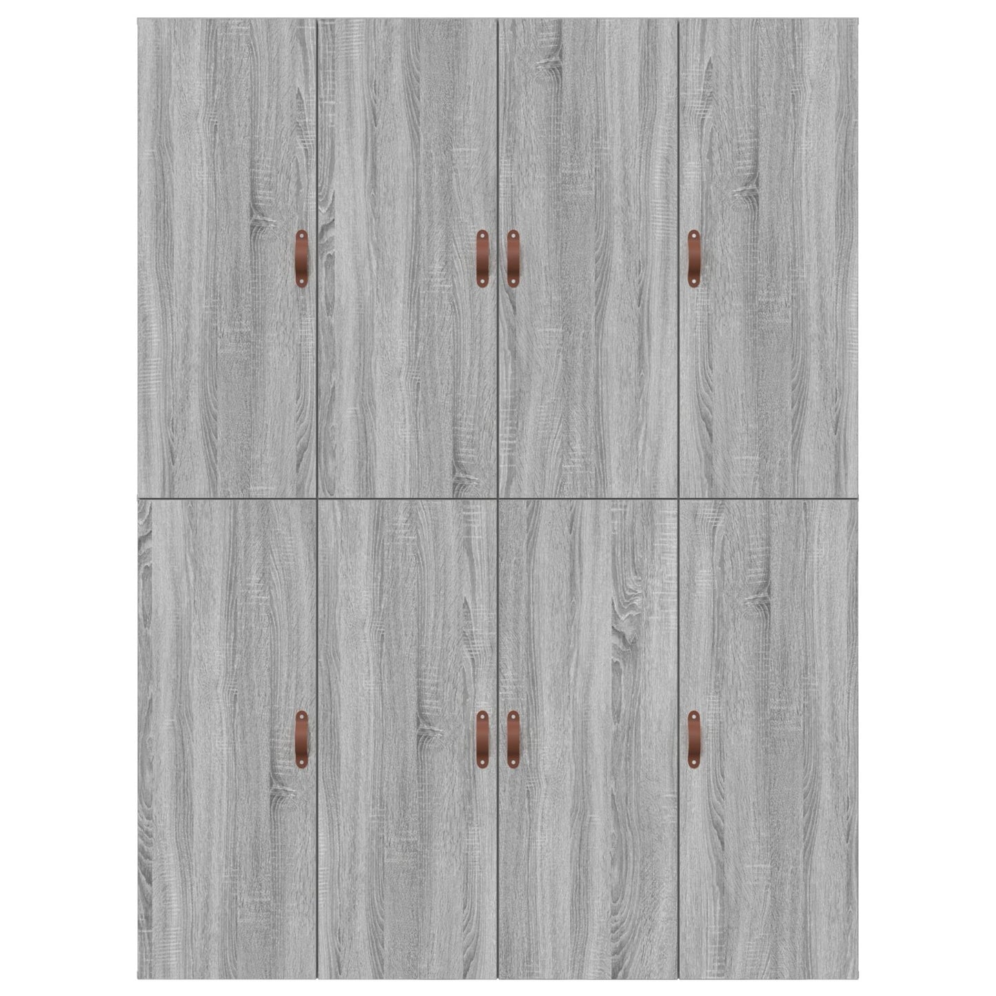 Opbergbedframe Grijs Sonoma 140 x 200 cm