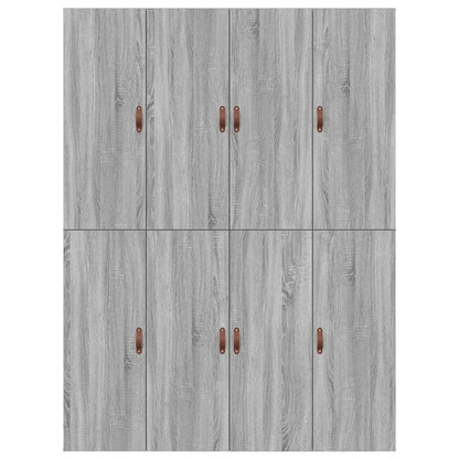 Opbergbedframe Grijs Sonoma 140 x 200 cm