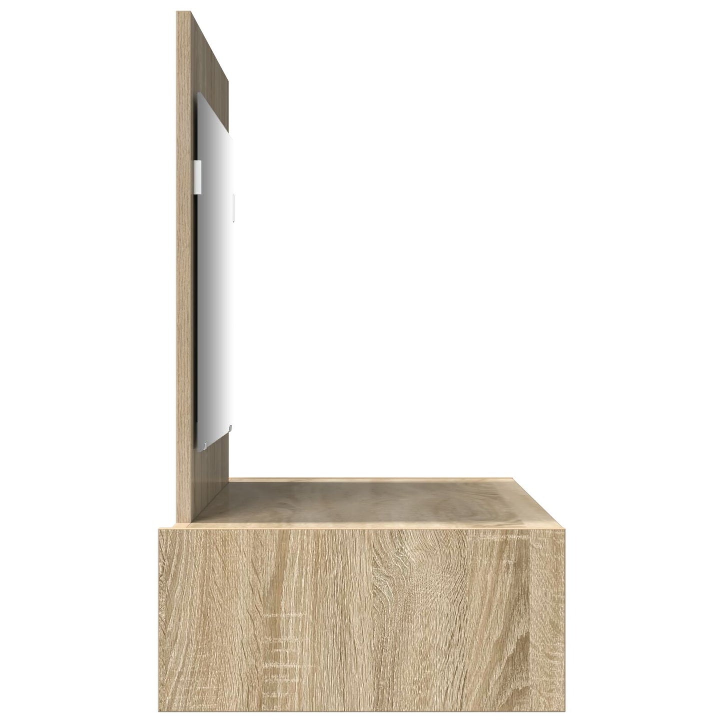 Wandkaptafel 100 x 40 x 70 cm Sonoma eik zonder LED
