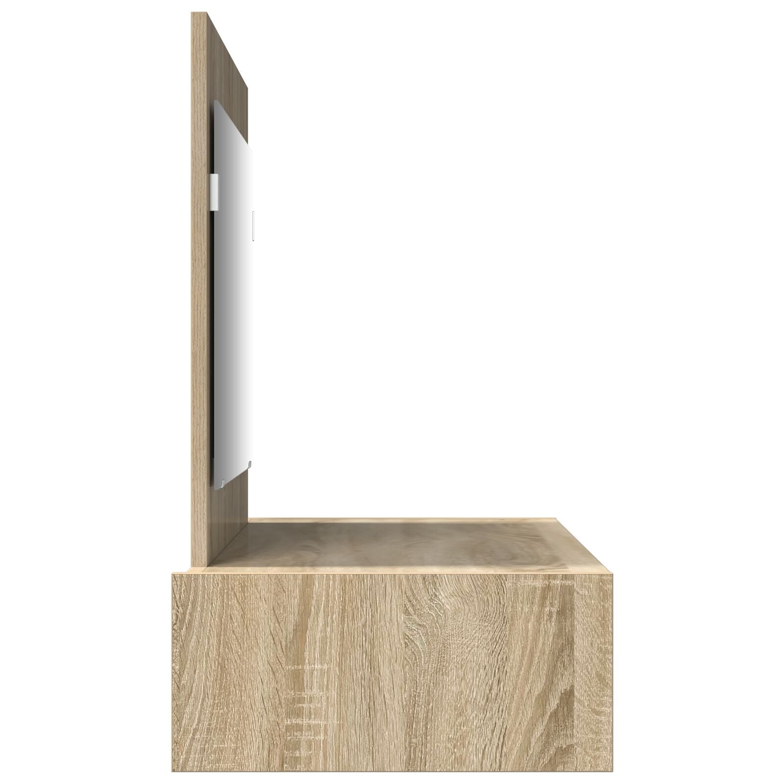 Wandkaptafel 100 x 40 x 70 cm Sonoma eik zonder LED