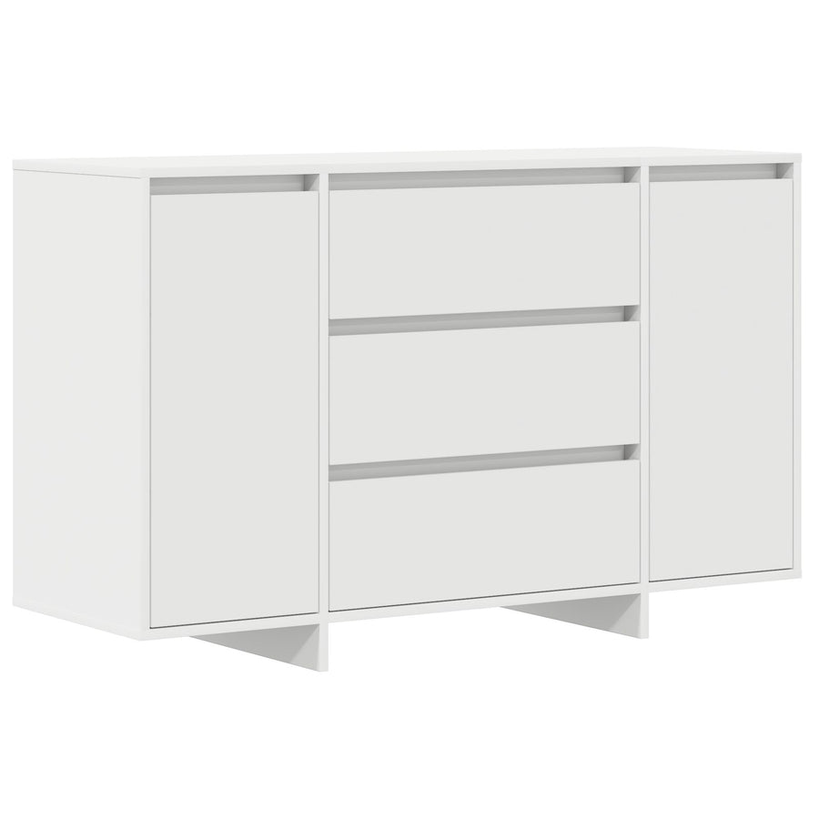Dressoir Wit 120x41x75 cm Houten Constructie