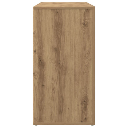 Dressoir Artisan Eiken Bewerkt Hout 120 X 36 X 69 Cm