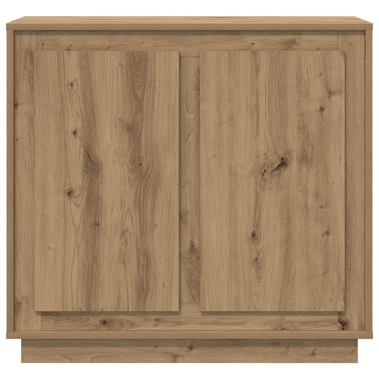 Dressoir Artisan Eiken 80X34X75 Cm Bewerkte Hout