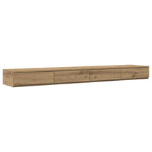 Bed Lades Engineered Hout Artisan eiken 200 x 36.5 x 16.5 cm