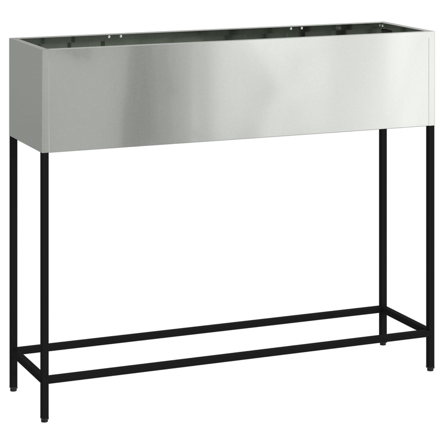 Verhoogde Tuinbak Gegalvaniseerd staal 100 x 26 x 82 cm
