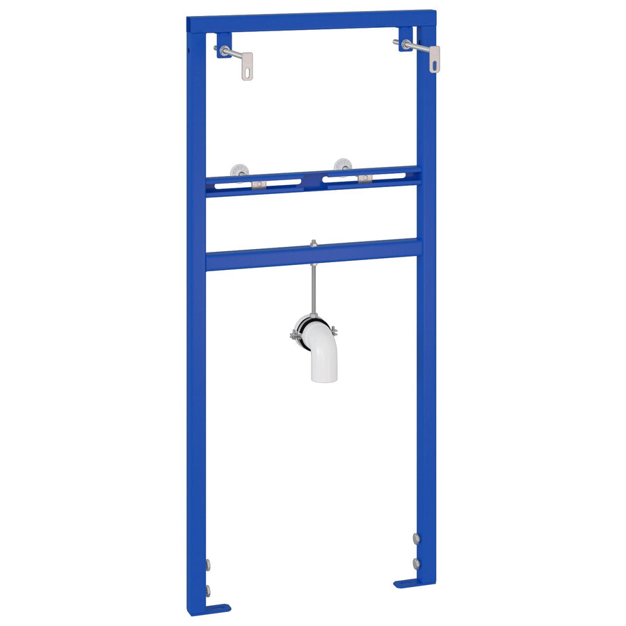 Badkamer Accessoire Bevestigingen Blauw Metaal 50 X 17.5 X 136 Cm voor wastafelsysteem
